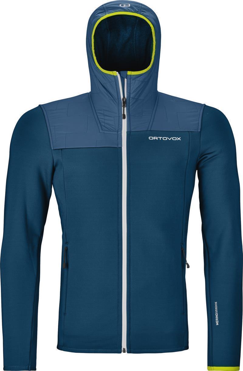 Fleece Plus Hoody - Mens - Petrol Blue 1