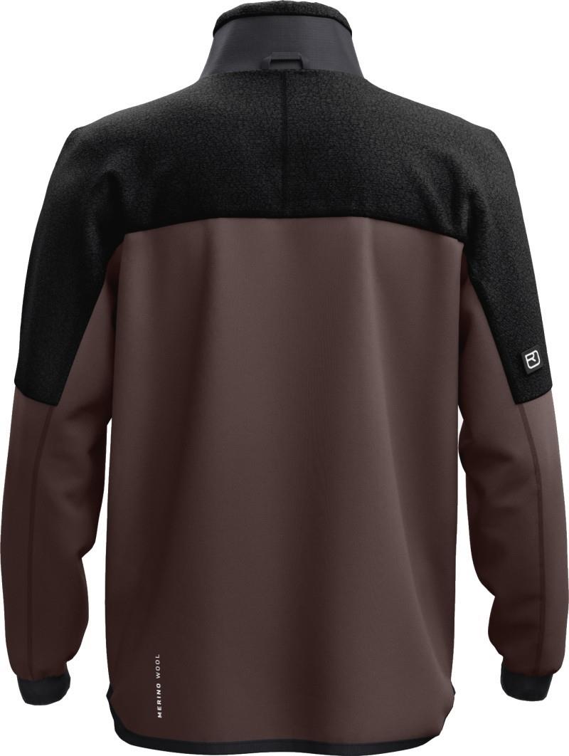 Fleece Teddy Jacket - Mens - black raven 1