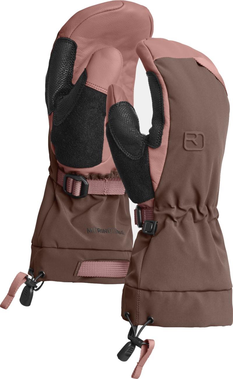 Merino Freeride Mittens - Womens - dusk rose 1