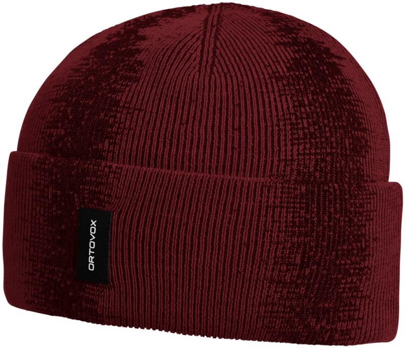 Nicholson Rib Beanie - red malbec 1