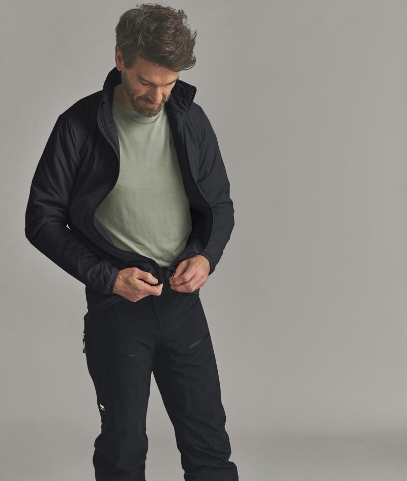 Ortler Metawool 60 Rev Jacket - Mens - black raven 1