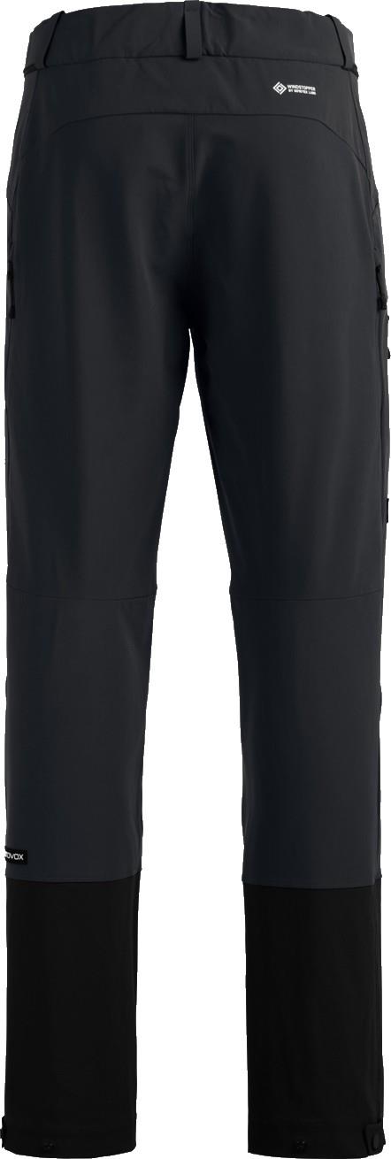 Ortler Softshell Plus Pants, Reg - Mens - black raven 1