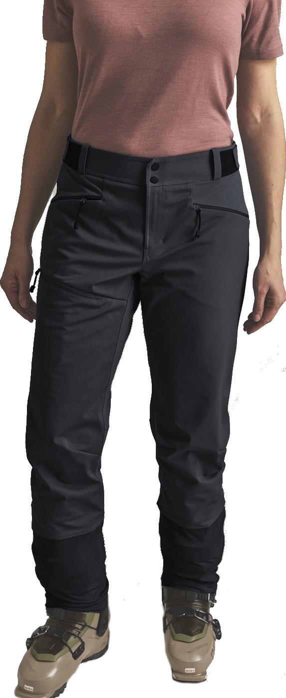 Ortler Softshell Plus Pants, Reg - Womens - black raven 1