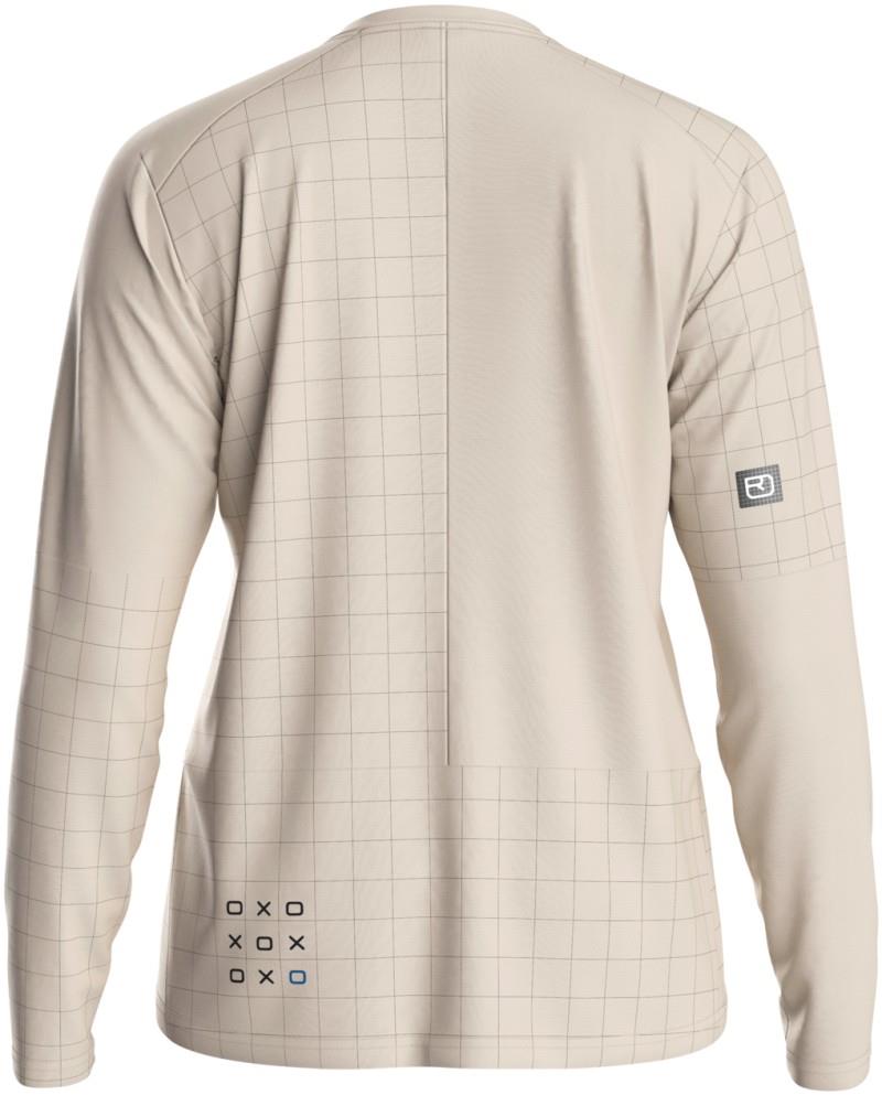 Sequence Trail Jersey LS - Womens - white tea 1