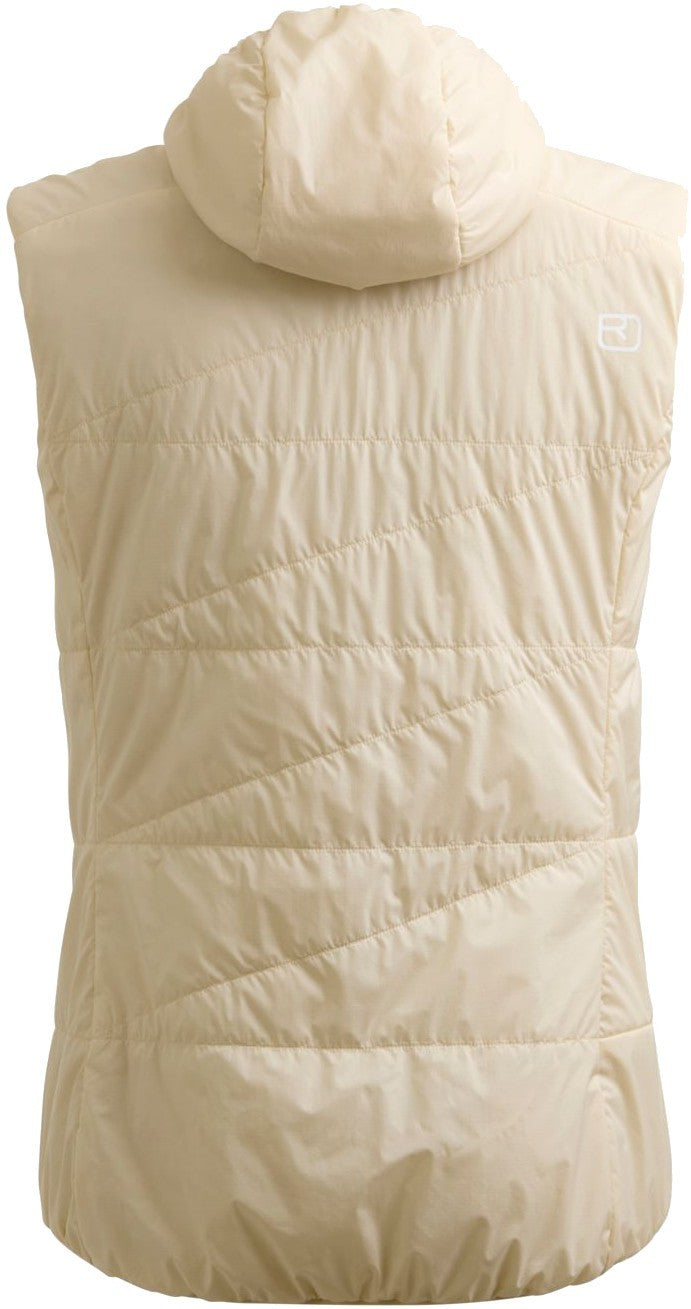 Swisswool Piz Duan Vest - Womens - white chalk 1