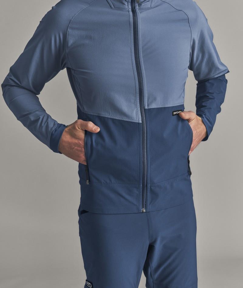 Venet Softshell Hooded Jacket - Mens - light nunatak 1