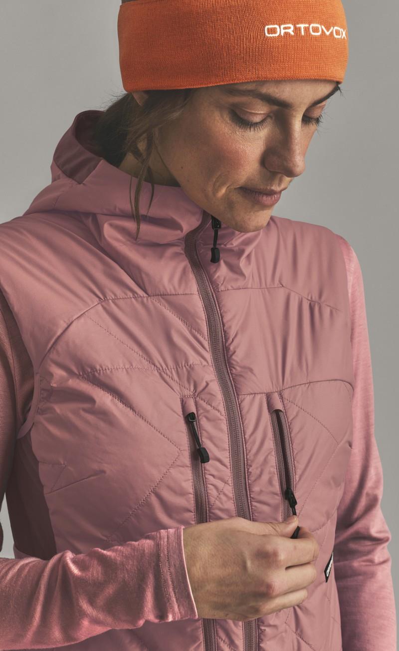 Venet Swisswool 60 Vest - Womens - dusk rose 1