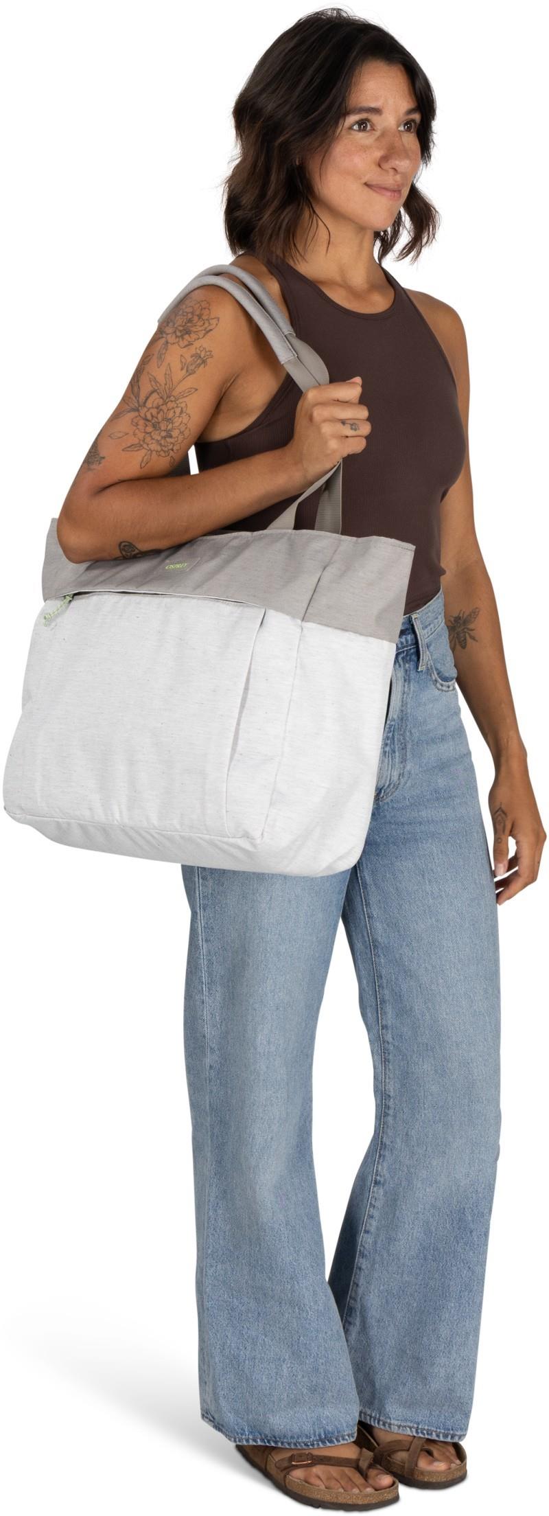 Arcane Tote Pack - Earth - pediment grey block 1