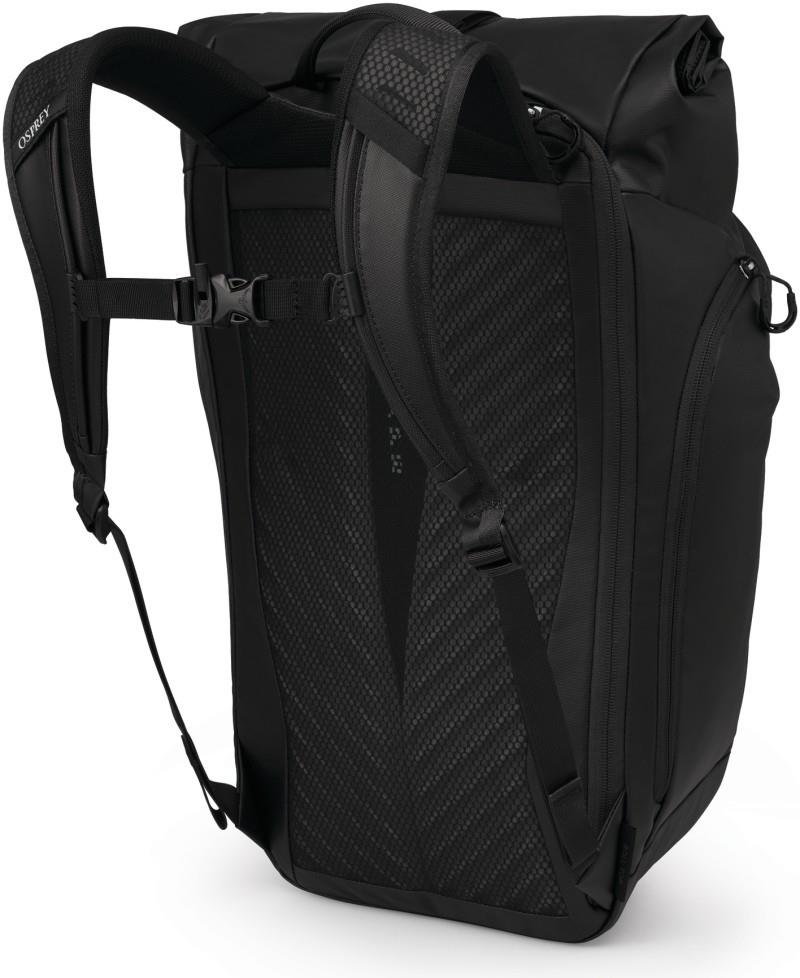 Transporter Roll Top Pack - raven black / black 1