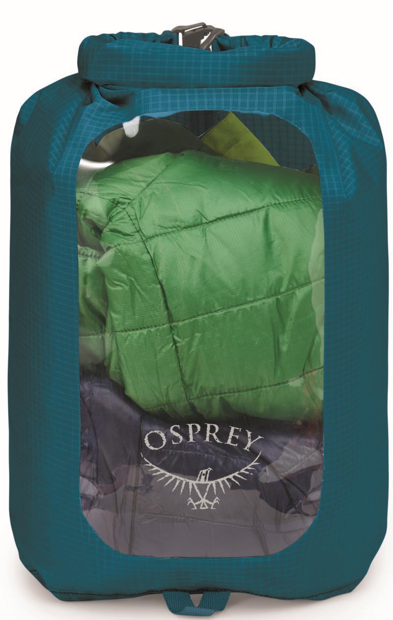 Ultralight Dry Sack 12 with Window - Waterfront Blue 1