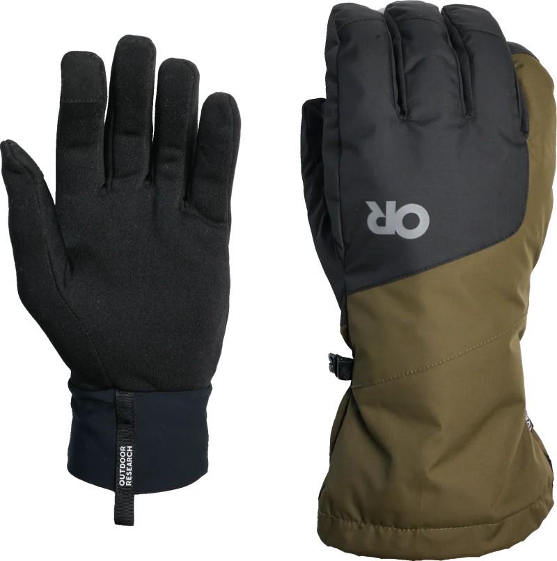 Adrenaline 3-in-1 Gloves - Mens - dark olive 1