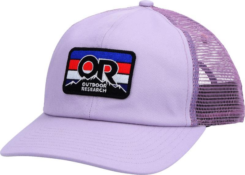 Advocate Stripe Trucker Cap - Kids - lavender 1