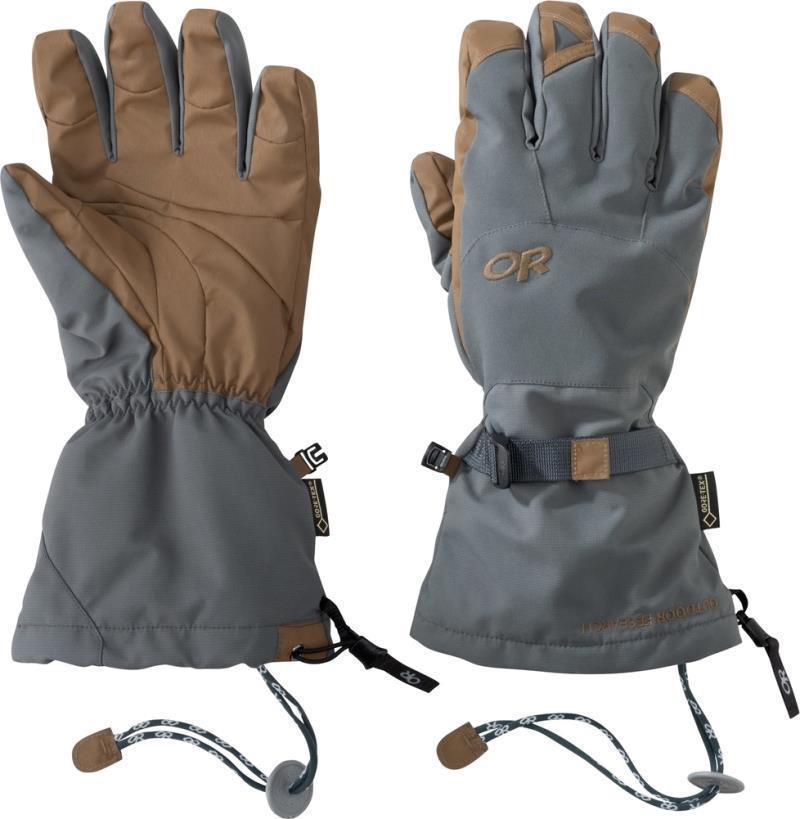 Alti Gloves - Charcoal / Natural 1