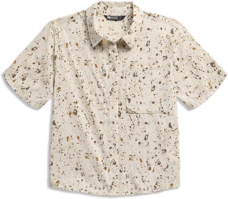 Astroman SS Sun Shirt - Womens - gravel creekside print 1