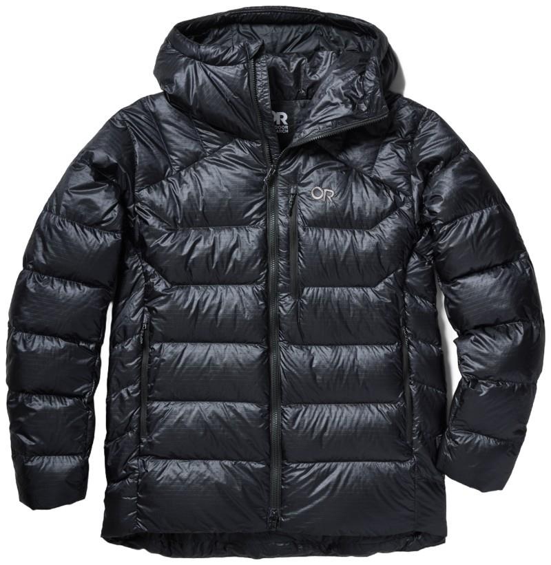 Austera Alpine Down Hoodie - Mens - black 1