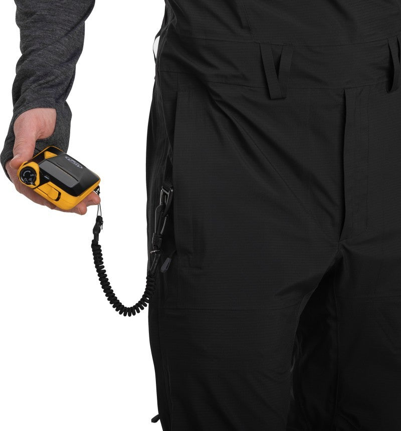 Carbide Bibs, Short - Mens - solid black 1