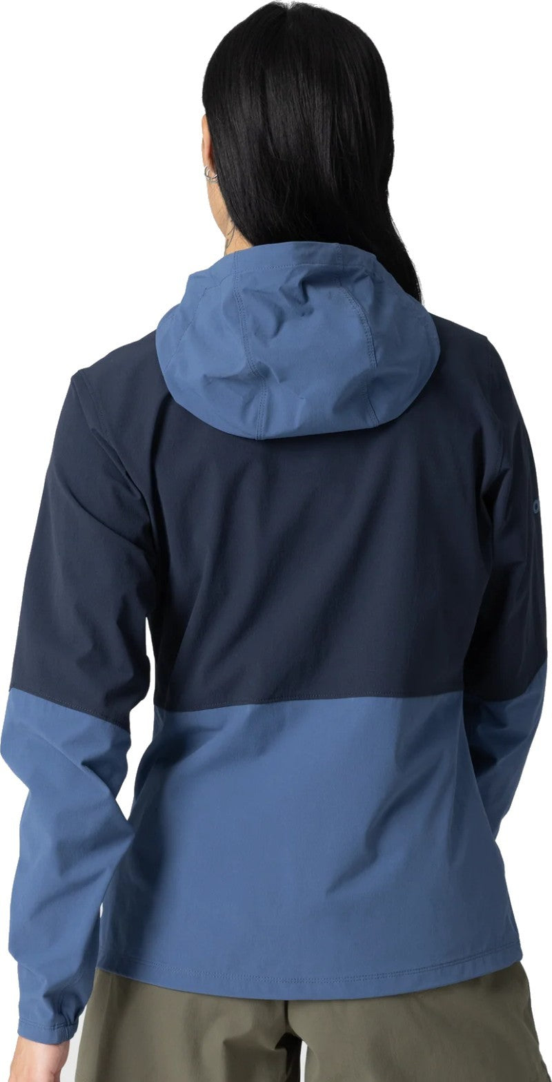 Ferrosi Hoodie - Womens - skyline / dark navy 1