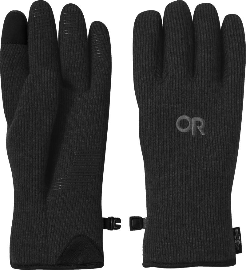 Flurry Sensor Gloves - Mens - solid black 1