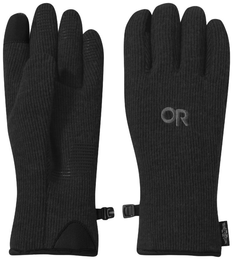 Flurry Sensor Gloves - Womens - solid black 1
