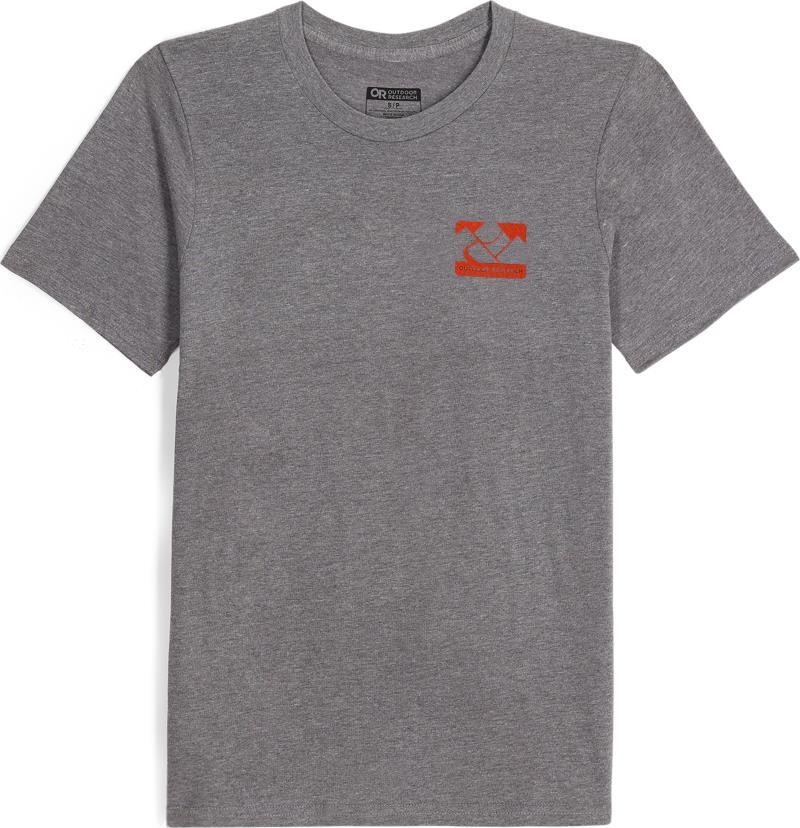 OR Switchback Logo T-Shirt - Unisex - Pebble / Spice 1