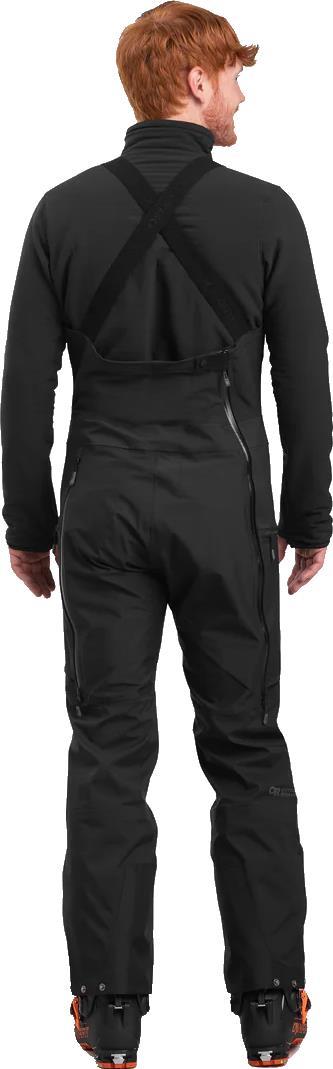 Skytour AscentShell Bibs, Tall - Mens - Black 2