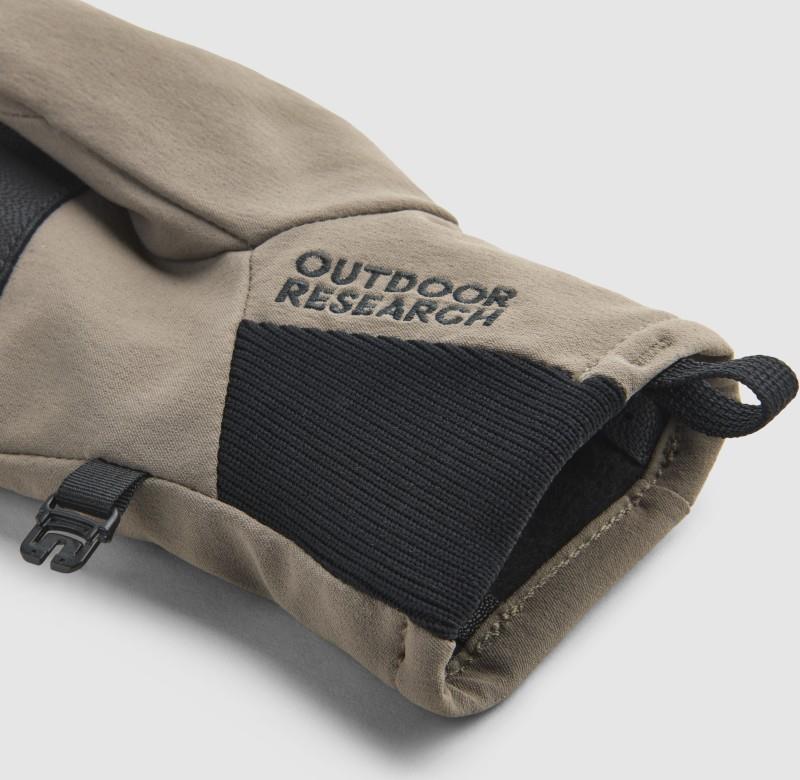 Sureshot Softshell Mitts - Womens - sable 1