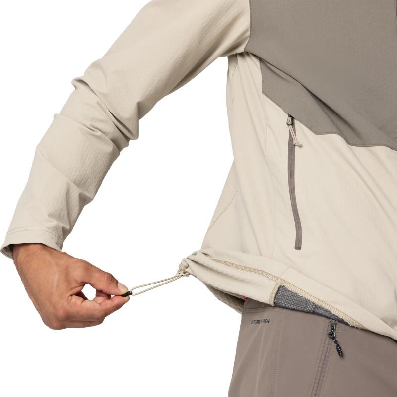 Ultima Softshell Hoodie - Mens - pro khaki / gravel 1