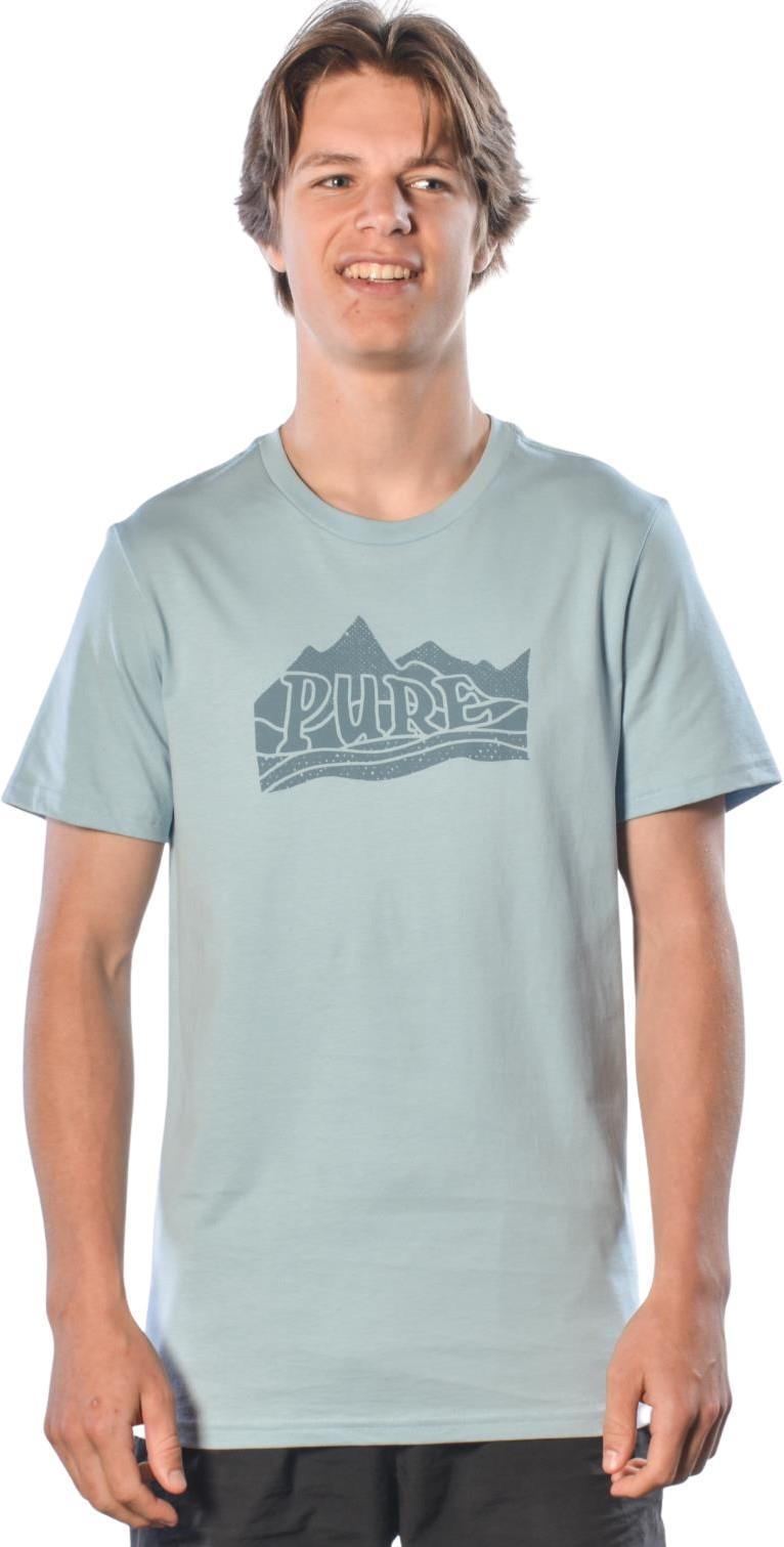 Millennial SS T-Shirt, Pima Cotton - Mens - Blue 1