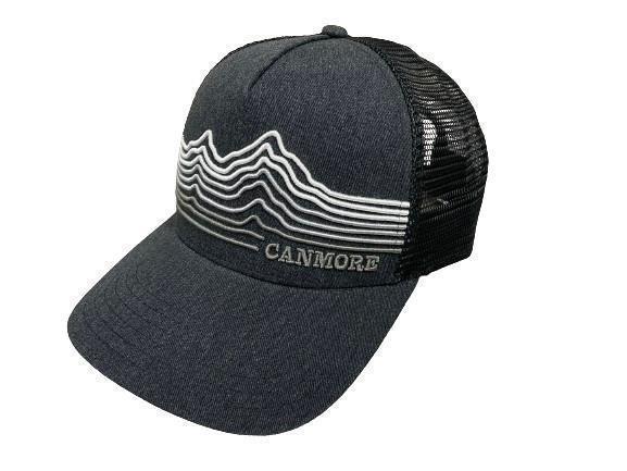 Trucker Hat - Canmore - Charcoal w/Grey 1