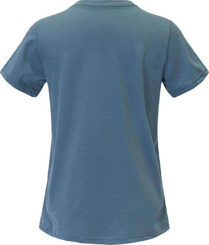 Valhalla Kingdom - Bear Paw Pima Cotton T-Shirt - Womens - Slate 2