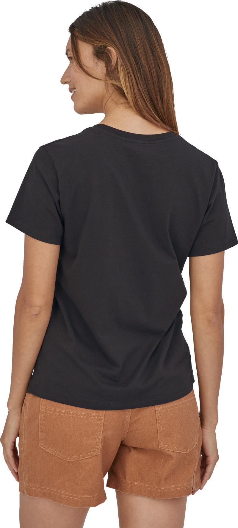 73 Skyline Organic Easy Cut Pocket Tee - Womens - black 1