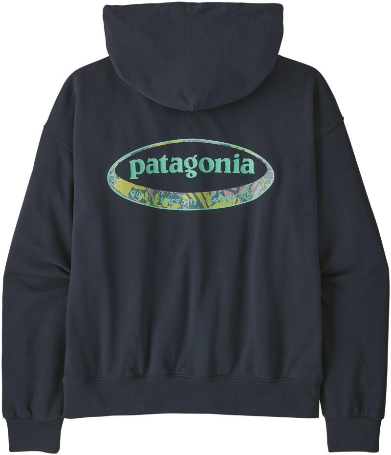 `95 Oval Logo Daily Hoody - Womens - smolder blue / moon tripper 1