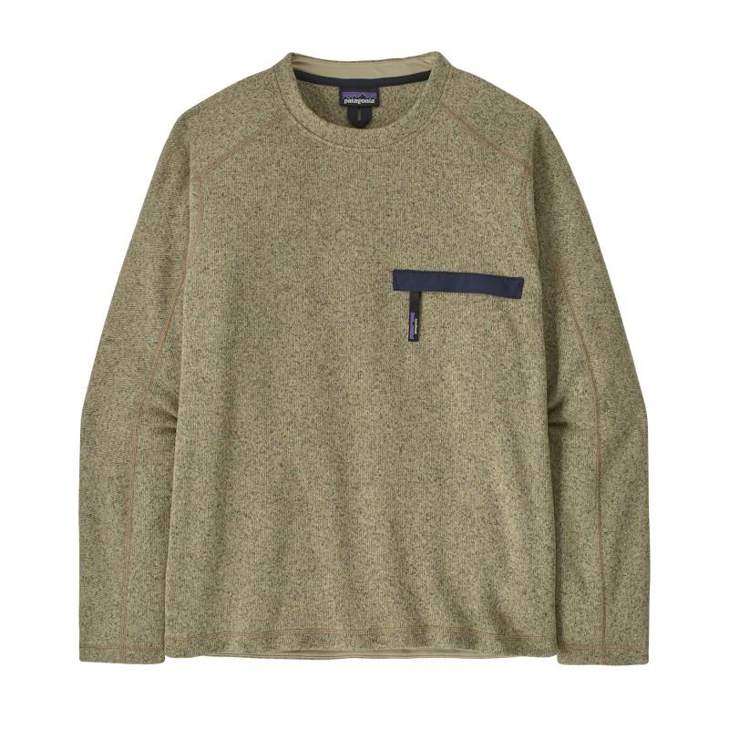 Better Sweater Crewneck - Mens - weathered stone 1