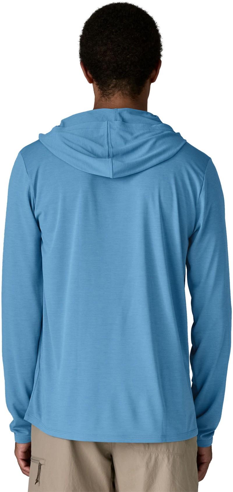 Capilene Cool Daily Hoody - Mens - shore blue / light shore blue x-dye 1