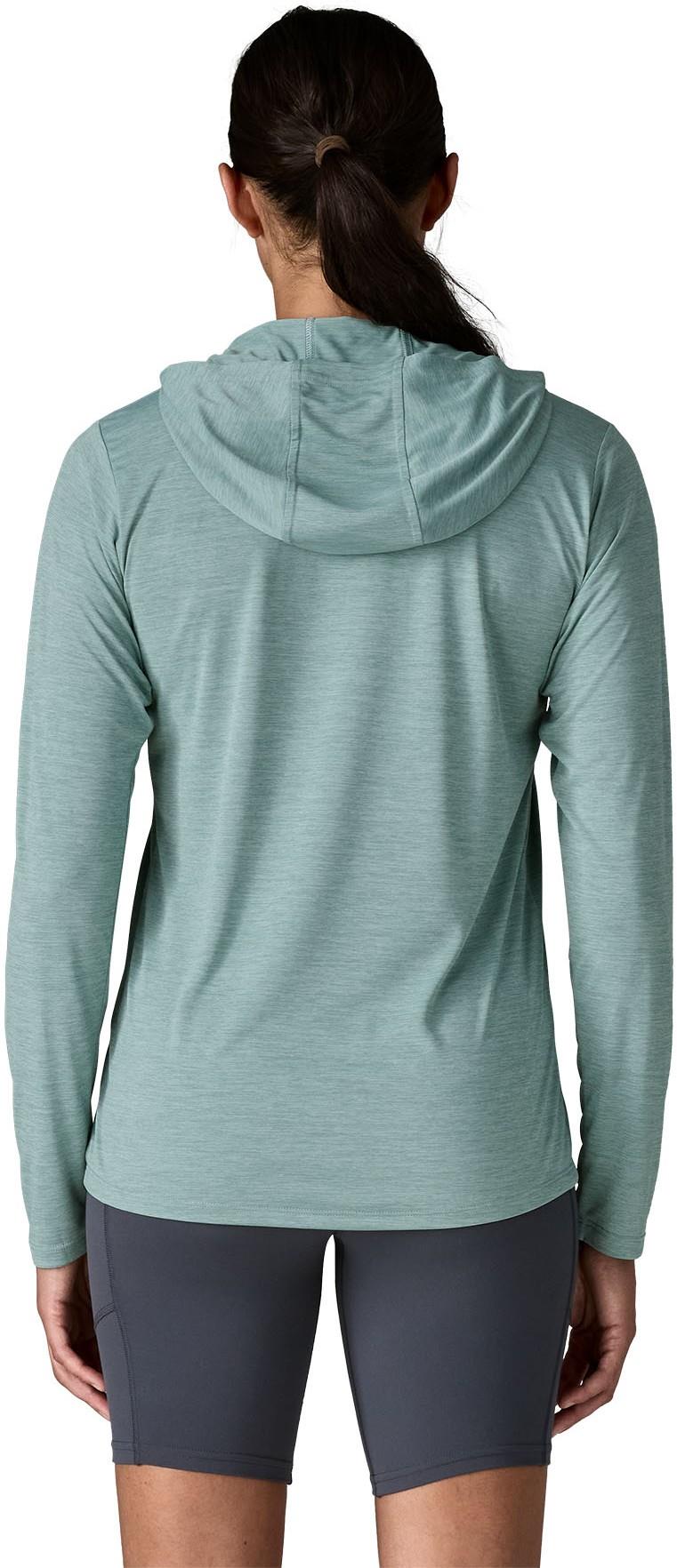 Capilene Cool Daily Hoody - Womens - thermal blue / light thermal blue x-dye 1