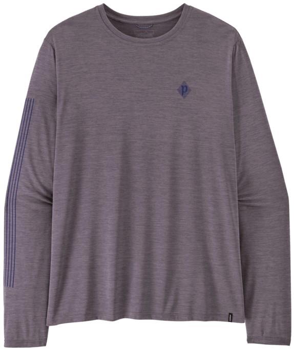 Capilene Cool Daily LS Shirt - Hut Tripper - Mens - may grey / light may grey x-dye 1