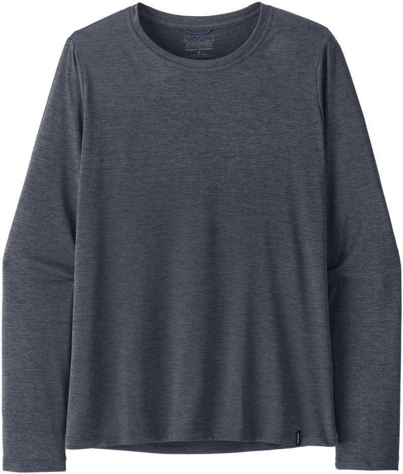 Capilene Cool Daily LS Shirt - Womens - smolder blue / light smolder blue x-dye 1
