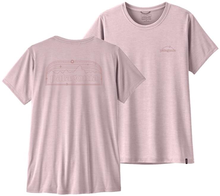 Capilene Cool Daily Shirt - P-6 Cosmos - Womens - picnic pink 1