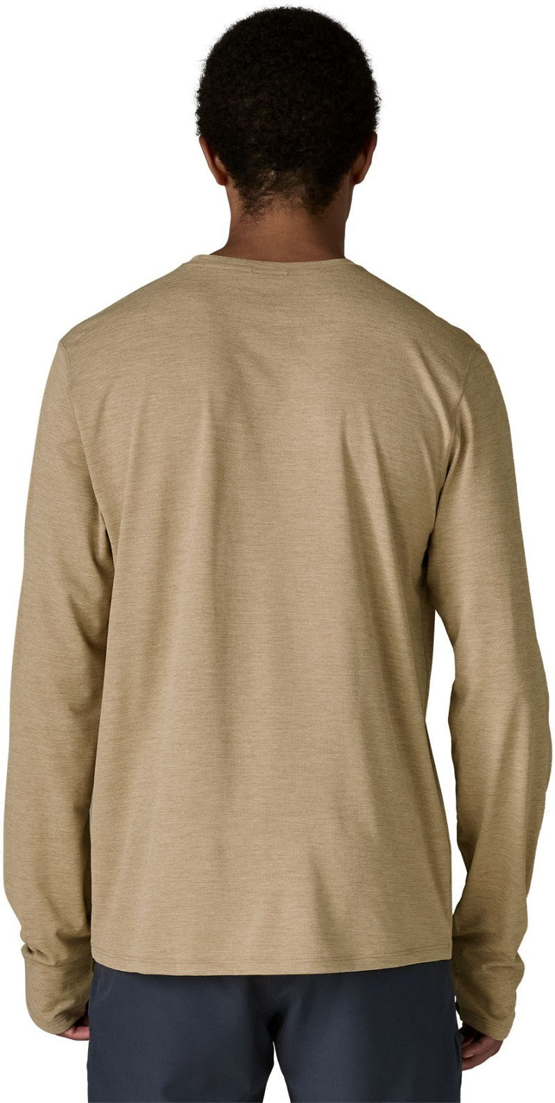 Capilene Cool LS Sun Shirt - Mens - seabird grey / light seabird grey x-dye 1
