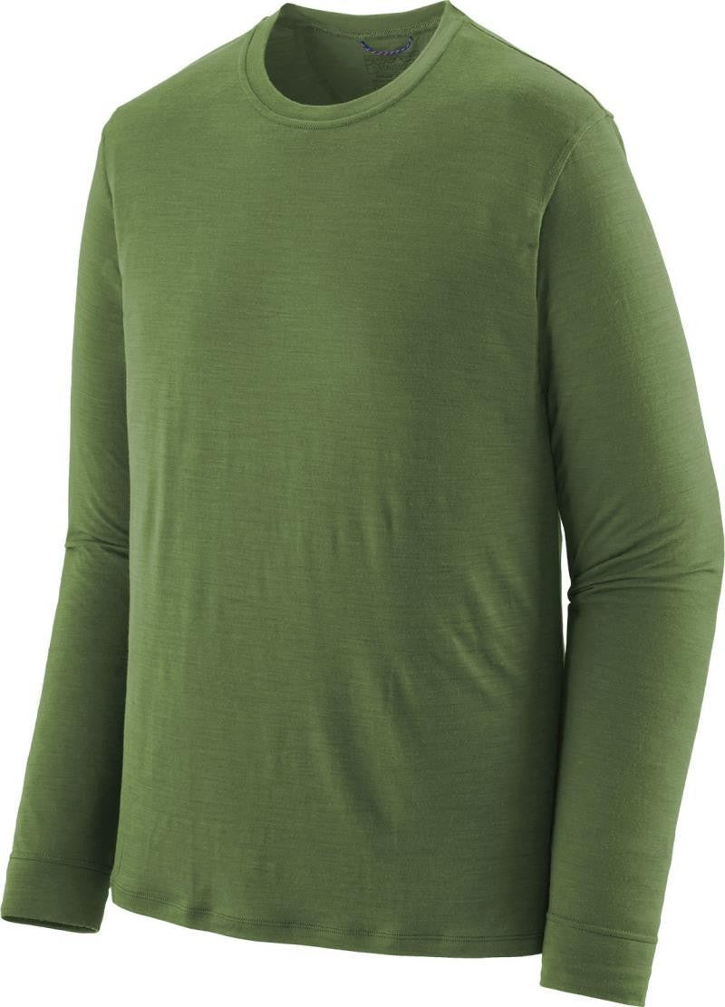Capilene Cool Merino Blend LS Shirt - Mens - terrain green 1