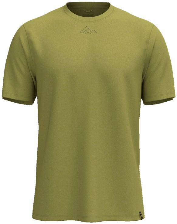 Capilene Cool Merino Blend SS Shirt - Mountain Movement Mark - Mens - swale green 1