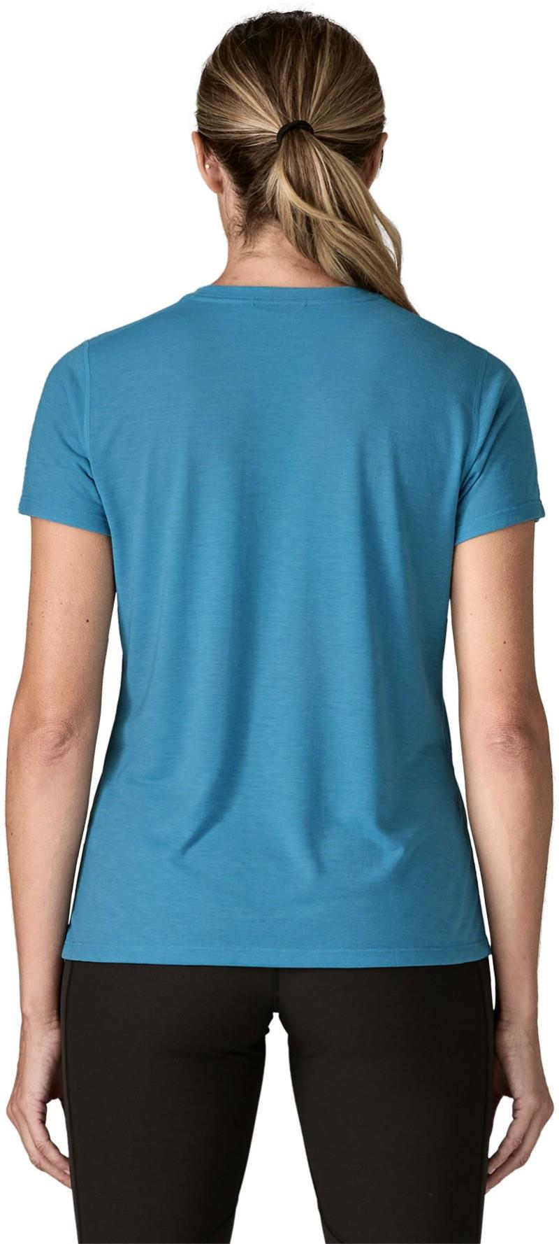 Capilene Cool Trail Shirt - Womens - shore blue 1