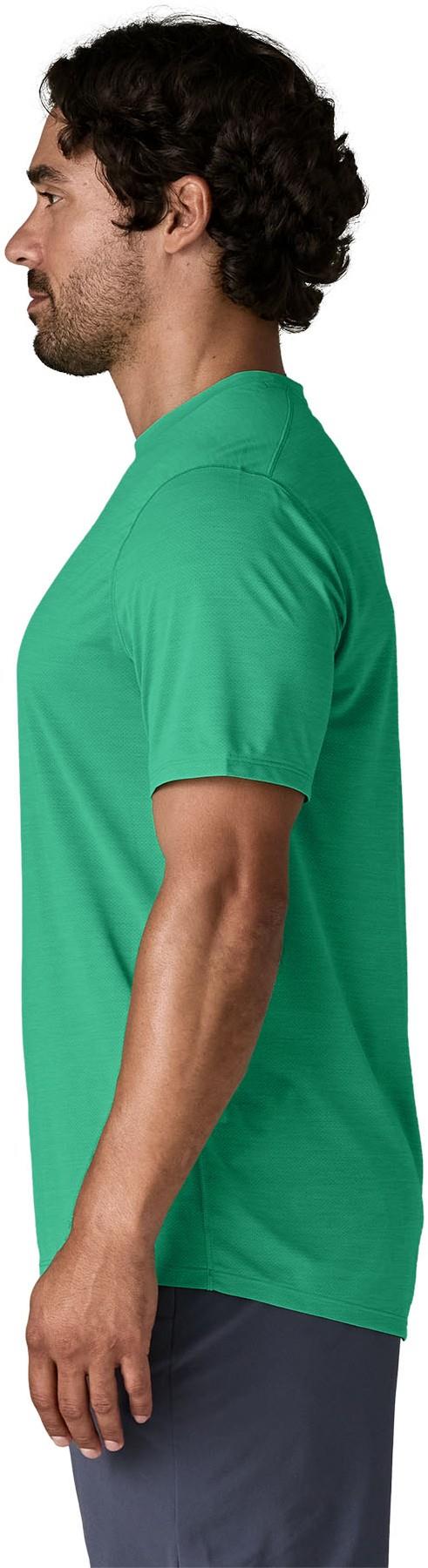 Capilene Cool Ultra Shirt - Mens - aqua stone / light aqua stone x-dye 1