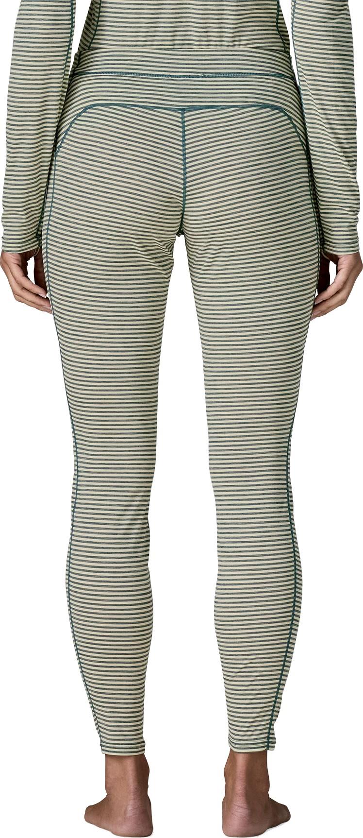 Capilene Lightweight Bottoms - Womens - polar stripe / summit blue 1