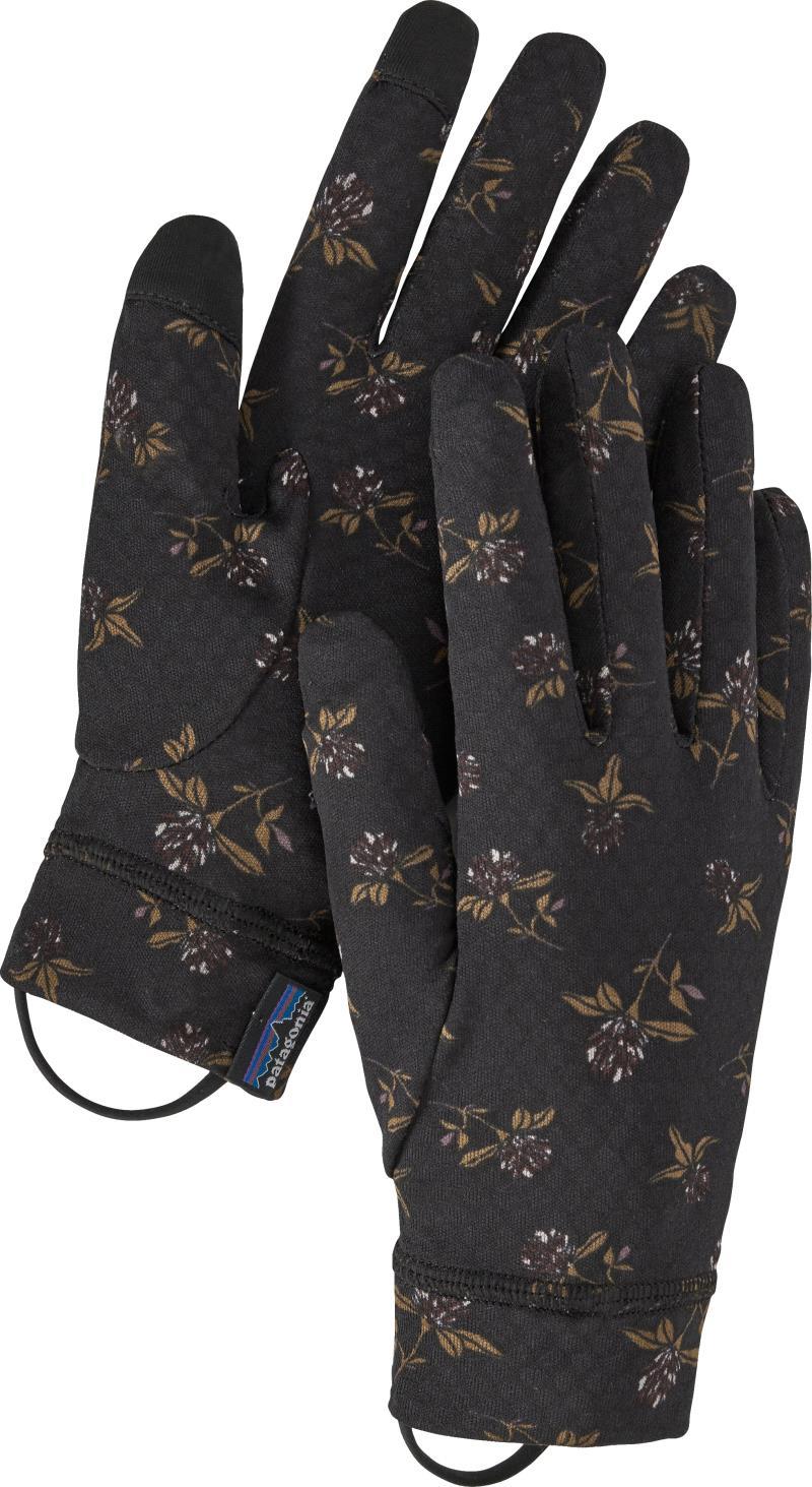 Capilene Midweight Liner Gloves - clover / black 1