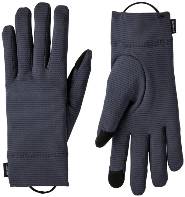 Capilene Midweight Liner Gloves - smolder blue 1