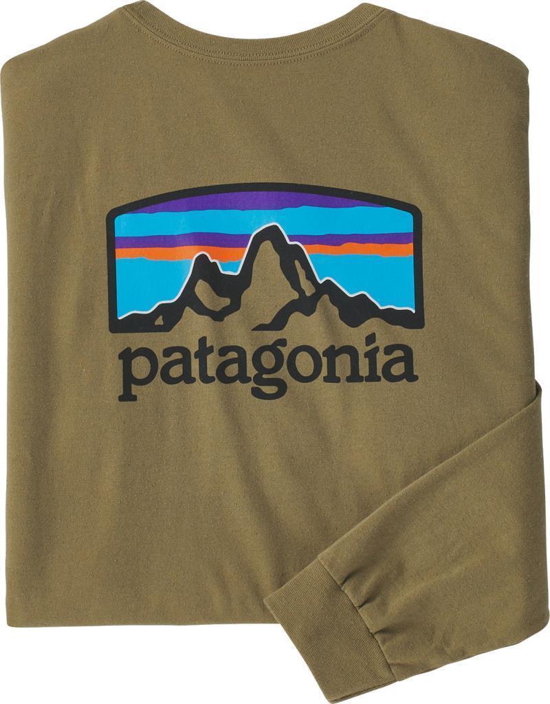 Fitz Roy Horizons Responsibili-Tee LS - Mens - moray khaki 1