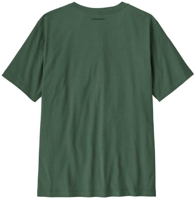 Fitz Roy Massif Pocket SS Tee - Mens - canopy green 1
