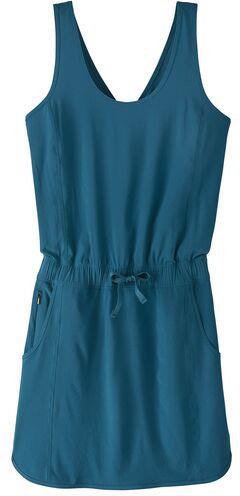 Fleetwith Dress - wavy blue 1