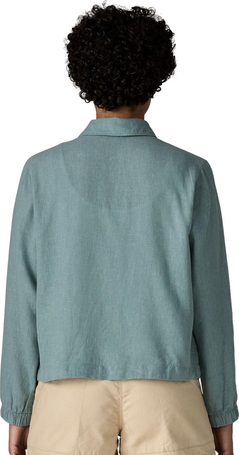 Garden Island Jacket - Womens - whole weave / blue sage 1